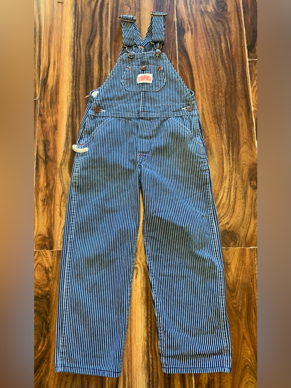 Vintage Round House Youth Workwear Railroad Size 6 Overalls.             3365